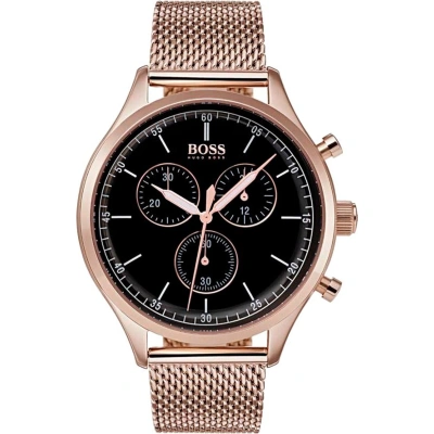 Hodinky Boss Companion 1513548 Rose Gold/Black