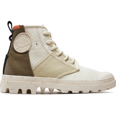 Turistická obuv Palladium Pampa Hi Re Generate 79128-363-M Dusky Grn/Crm Wht