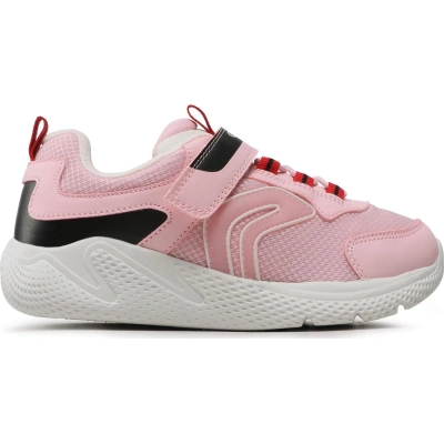 Sneakersy Geox J Sprintye Girl J25FWC01454C8T9B D Lt Pink/Black