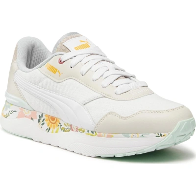 Sneakersy Puma R78 Voyage Wild Garden Vapor 389235 01 Šedá