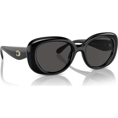 Sluneční brýle Coach 0HC8391U 500287 Black/Grey Solid Lens