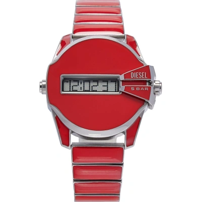 Hodinky Diesel Baby Chief DZ2192 Red/Silver