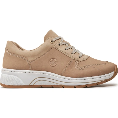 Sneakersy Rieker N6501-61 Beige