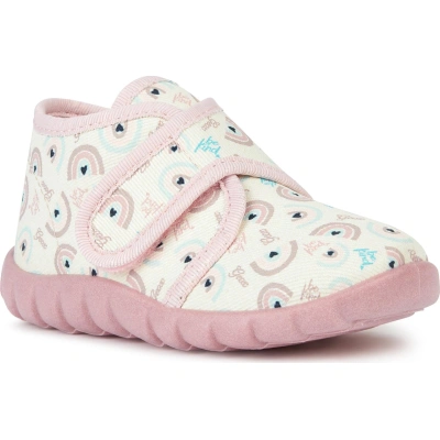 Bačkory Geox B Zyzie Girl B2606A 0AN11 C1M8T Lt Ivory/Lt Pink