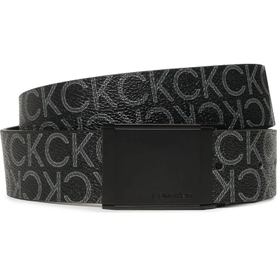 Pánský pásek Calvin Klein Beveled Plaque Cv Mono 35mm K50K510188 01H