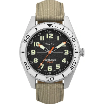 Hodinky Timex Expedition Field Solar TW4B30700 Béžová