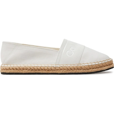 Espadrilky Calvin Klein Espadrille He HW0HW01918 Bílá