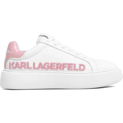 Sneakersy KARL LAGERFELD KL62210 White/Pink