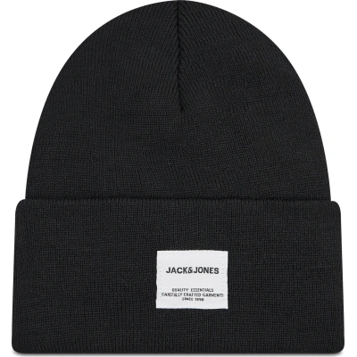 Čepice Jack&Jones Jaclong Knit Beanie 12150627 Black