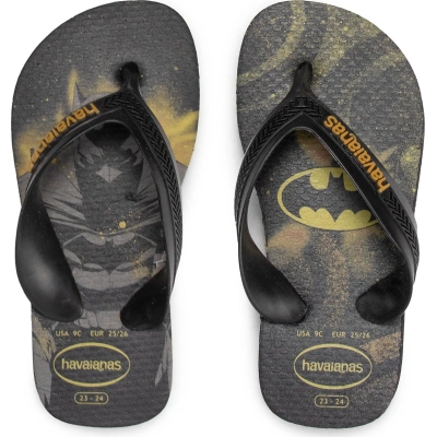 Žabky Havaianas Kids Max Herois 41303029798 Černá