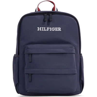 Batoh Tommy Hilfiger Corporate Hilfiger Backpack Plus AU0AU01722 Tmavomodrá