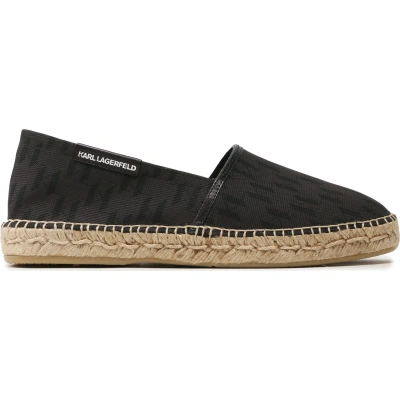 Espadrilky KARL LAGERFELD KL70103 Černá