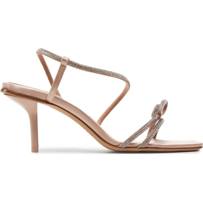 Sandály Max Mara Crystalsandal 24245264116 Růžová