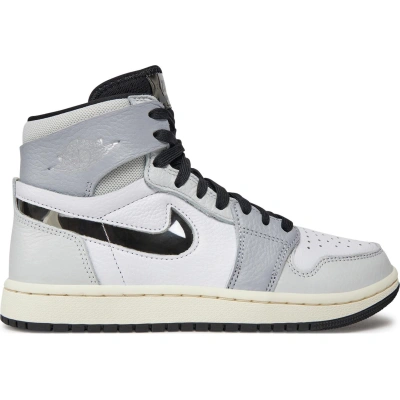 Sneakersy Nike Air Jordan 1 Zoom FJ4652 100 Šedá