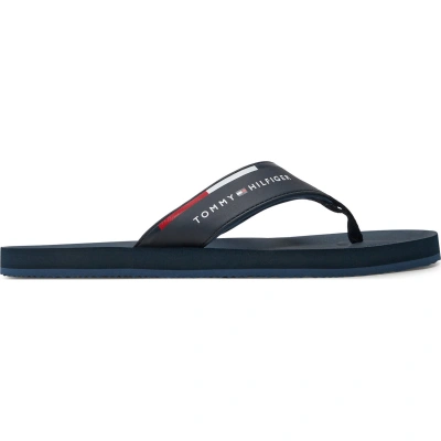 Žabky Tommy Hilfiger Comfort Hilfiger Beach Sandal FM0FM05096 Tmavomodrá