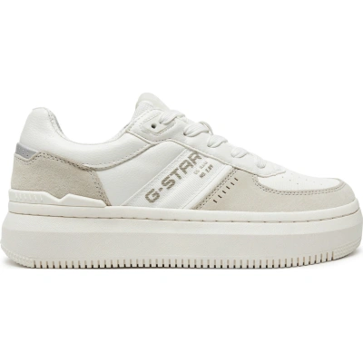 Sneakersy G-Star Raw Eve Bsc Lea W 2411 076501 Bílá