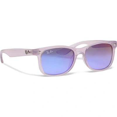 Dětské sluneční brýle Ray-Ban 0RJ9052S Fialová