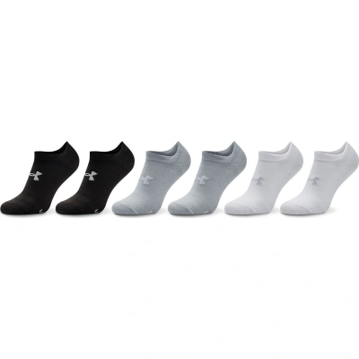 Sada 6 párů kotníkových ponožek unisex Under Armour UA Essential 1382611 Barevná