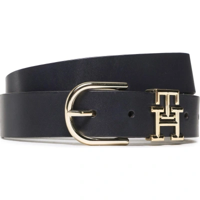 Dámský pásek Tommy Hilfiger Th Lux 3.0 AW0AW14251 Tmavomodrá