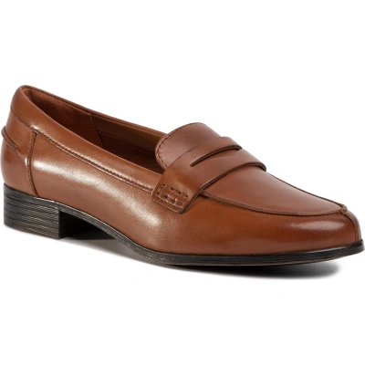 Lordsy Clarks Hamble Loafer 261477404 Hnědá