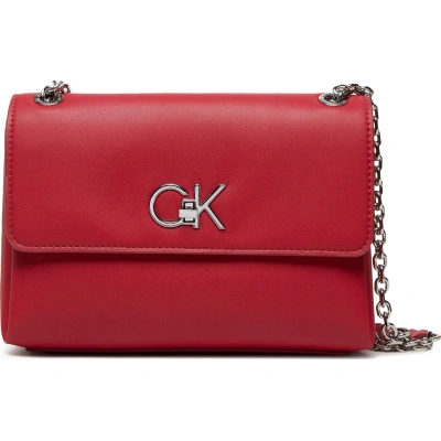 Kabelka Calvin Klein Re-Lock Ew Conv Crossbody K60K609624 Červená