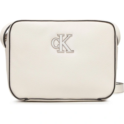 Kabelka Calvin Klein Minimal Monogram Camera Bag K60K609290 Béžová