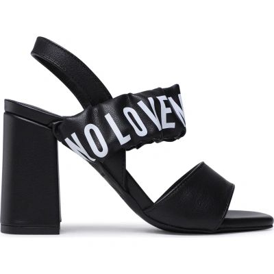 Sandály LOVE MOSCHINO JA16358G0GIE0000 Černá