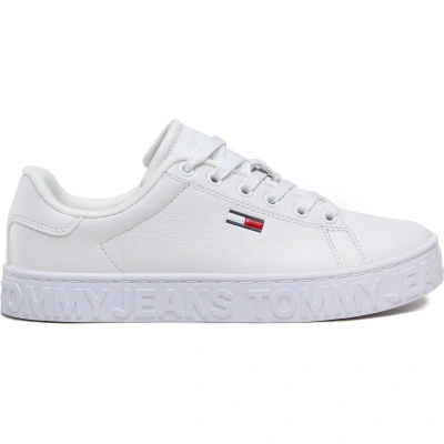 Sneakersy Tommy Jeans Cool Ess EN0EN02042 Bílá