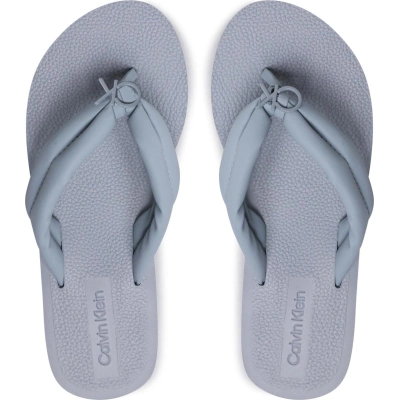 Žabky Calvin Klein Flatform Flip Flop W/Hw HW0HW01503 Modrá