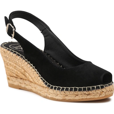 Espadrilky Toni Pons Calpe Černá