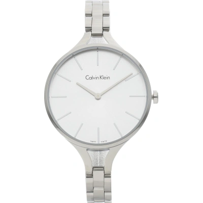 Hodinky Calvin Klein Graphic K7E23146 Stříbrná