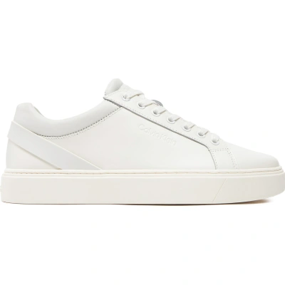 Sneakersy Calvin Klein Low Top Lace Up Archive Stripe HM0HM01463 Bílá