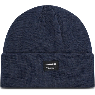 Čepice Jack&Jones Jacdna Beanie Noos 12092815 Tmavomodrá