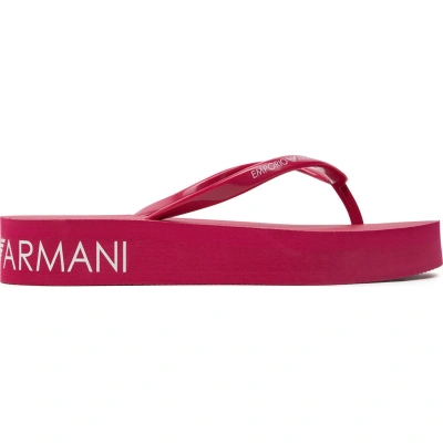 Nazouváky Emporio Armani XVQS07 XN118 00238 Bordó