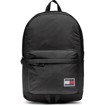 Batoh Tommy Jeans Tjm College Dome Backpack AM0AM08847 Černá