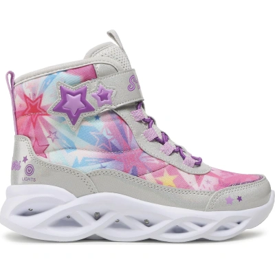 Kotníková obuv Skechers Sweet Starz 302690L/SMLT Šedá