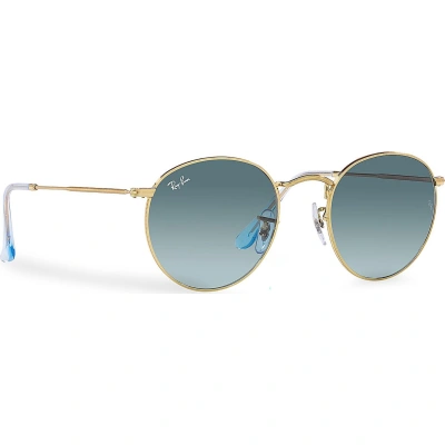 Sluneční brýle Ray-Ban Round Metal 0RB3447 001/3M Zlatá