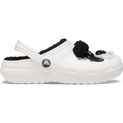 Nazouváky Crocs Classic Lined Iam Panda Bear Clog K 210400 Bílá