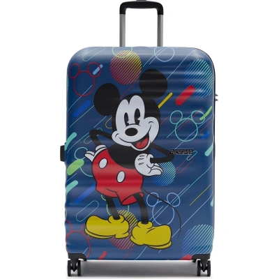 Velký kufr American Tourister Wavebreaker Disney 85673-9845-1CNU Tmavomodrá