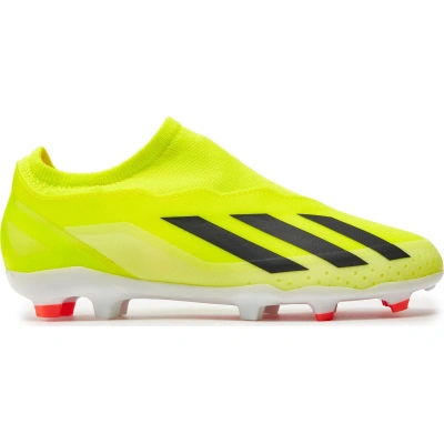 Boty na fotball adidas X Crazyfast League Laceless Firm Ground Boots IF0689 Žlutá