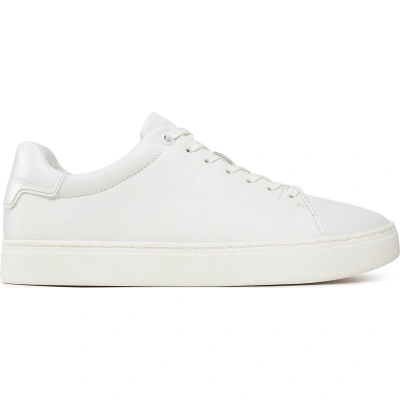 Sneakersy Calvin Klein Clean Cupsole Lace Up HW0HW01863 Bílá