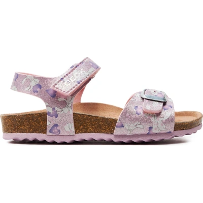 Sandály Geox J Adriel Girl J028MC 000QD C8842 S Růžová