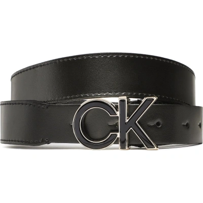 Dámský pásek Calvin Klein Re-Lock Saff Ck 3Cm Belt K60K609980 Černá