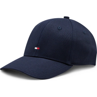 Kšiltovka Tommy Hilfiger Essential Flag Cap AW0AW16360 Modrá